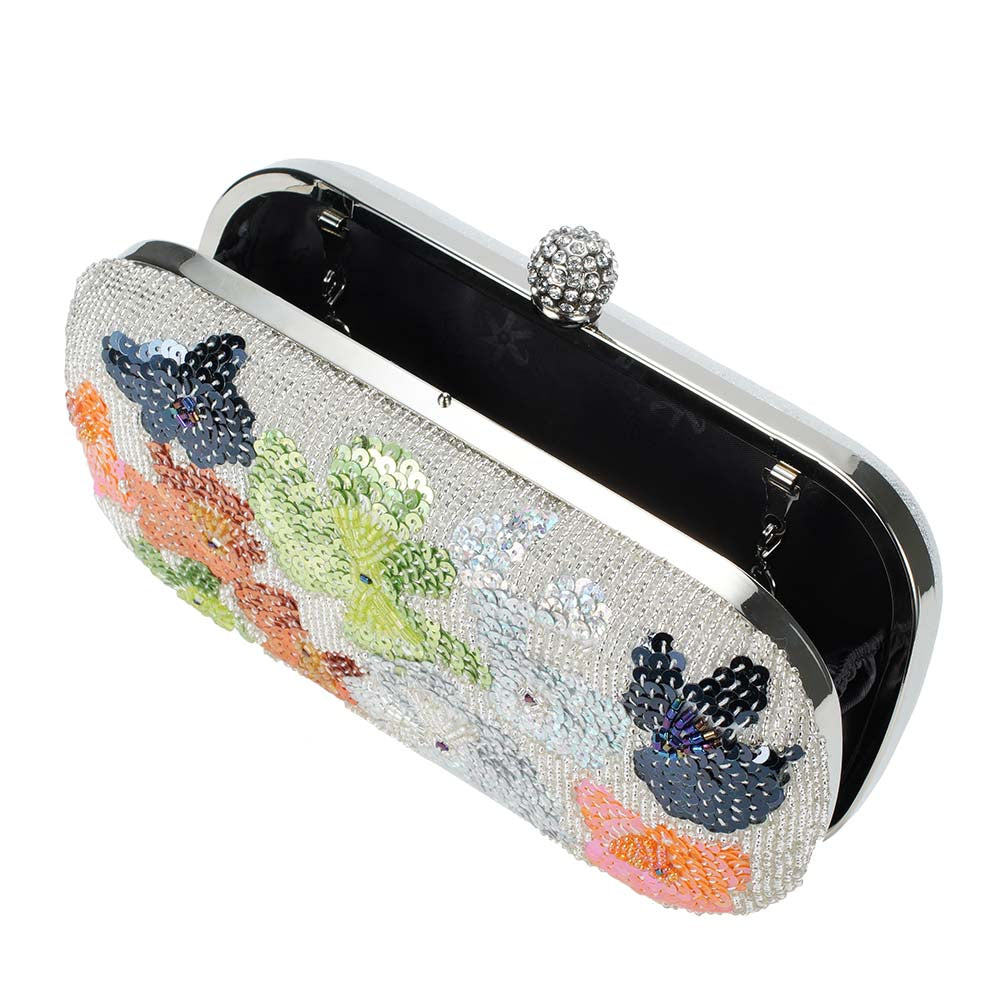 Icing Beaded Clutch Bag – Garden Tea Party