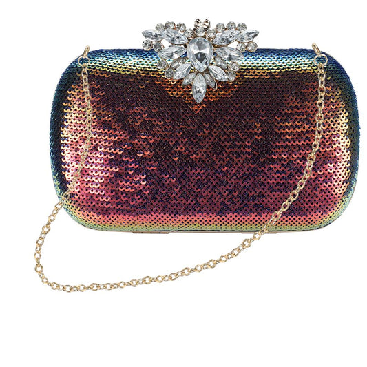 Icing Sequin Clutch Bag – Big City Lights