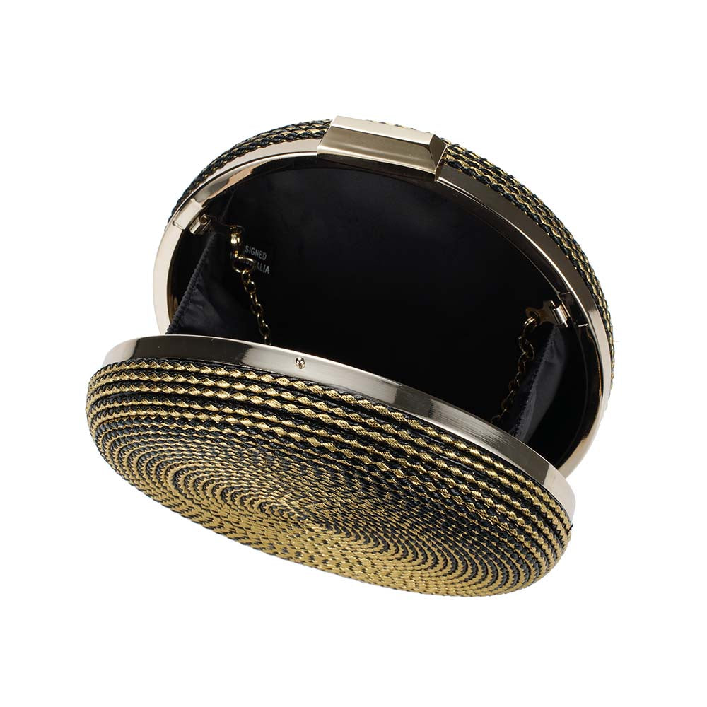Icing Woven Clutch Bag – Medusa