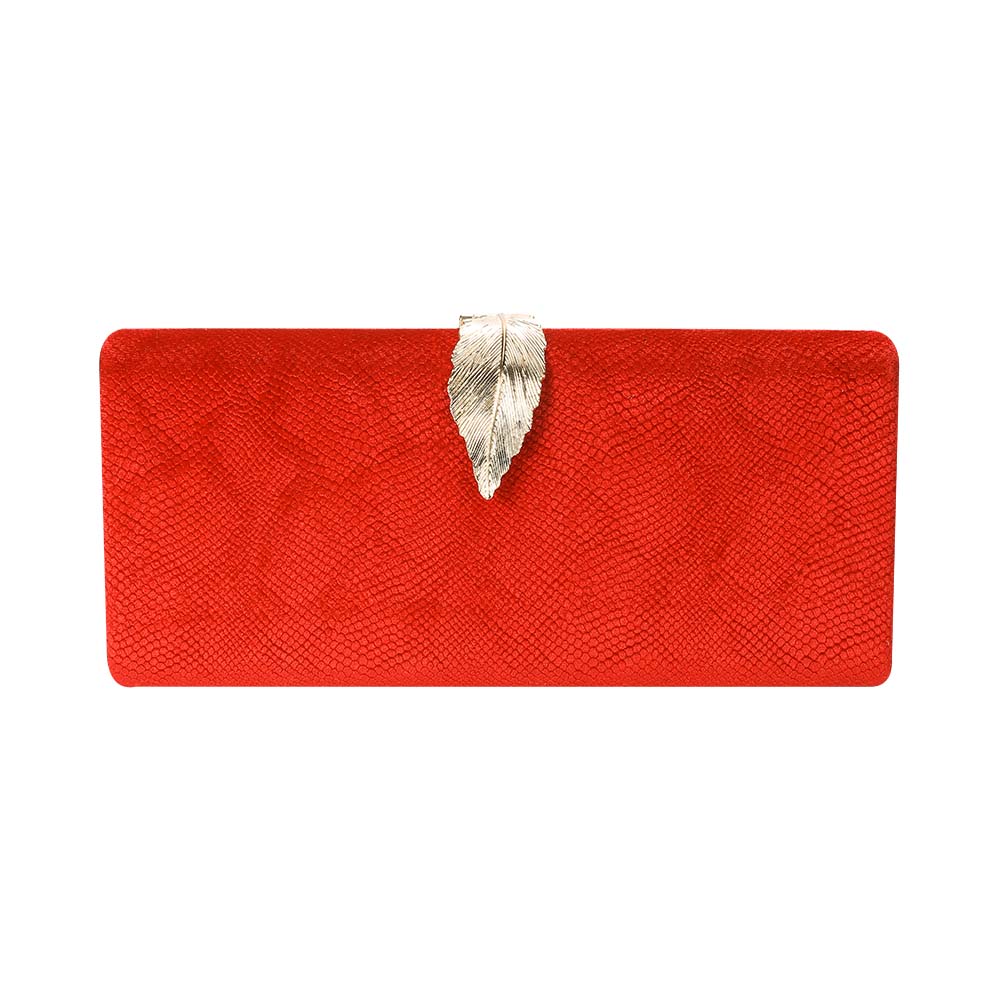 Icing Velvet Clutch Bag – Bombshell Red