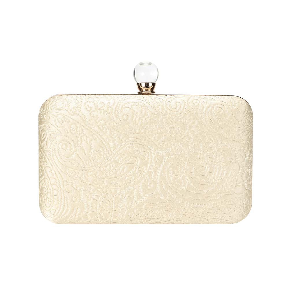 Icing Printed Clutch Bag – Red Carpet Glam