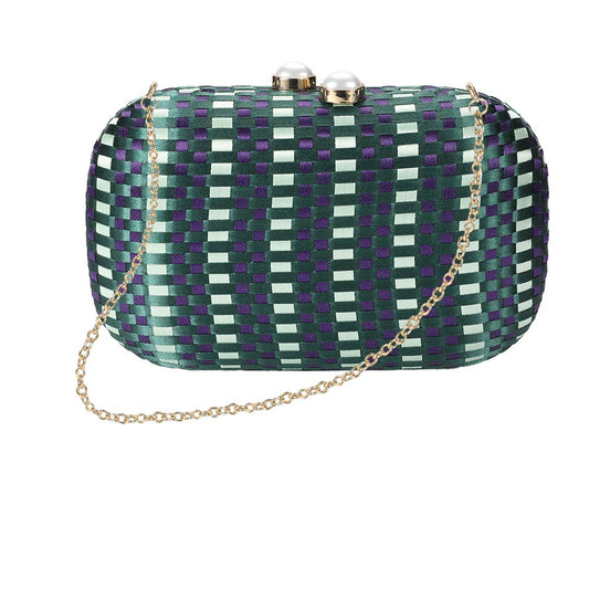 Icing Plaid Clutch Bag – Stroll in Manhattan