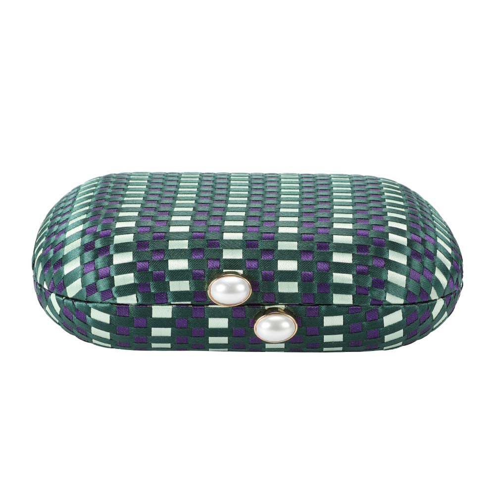 Icing Plaid Clutch Bag – Stroll in Manhattan