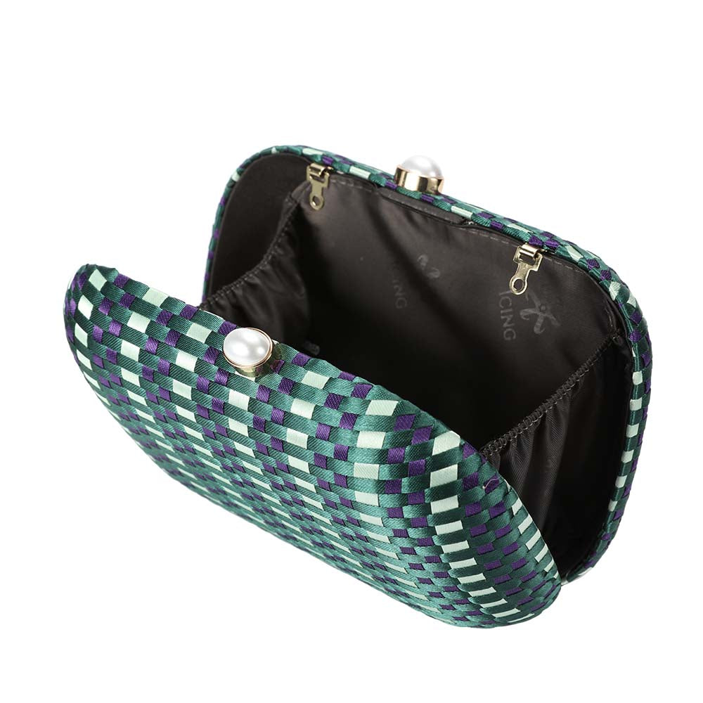 Icing Plaid Clutch Bag – Stroll in Manhattan