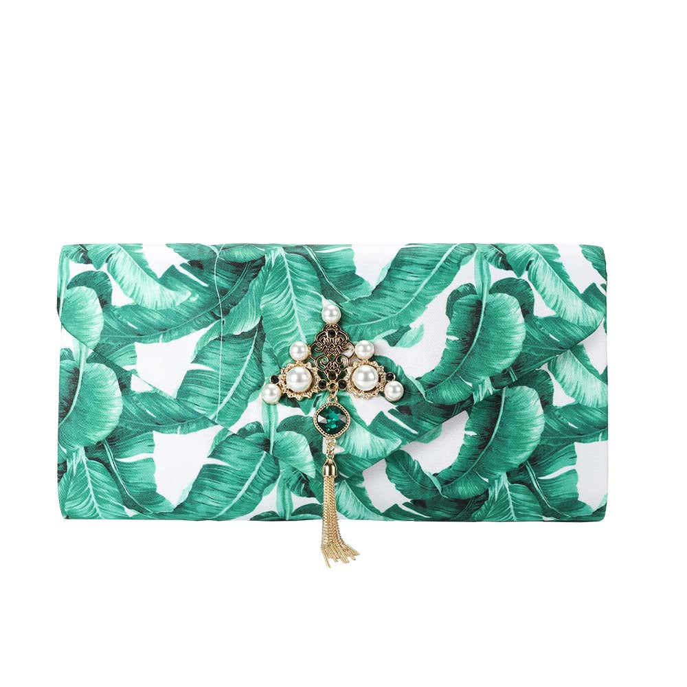 Icing Printed Clutch Bag – Whirlwind Romance