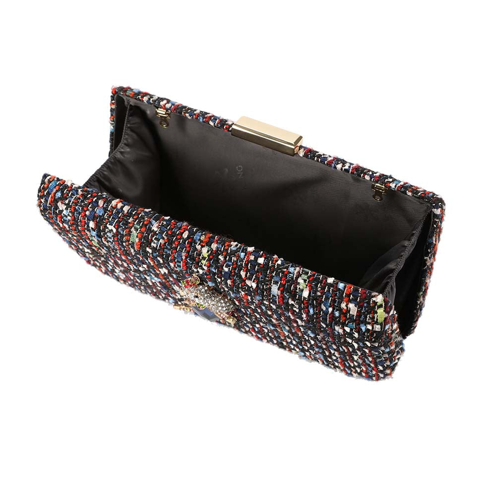 Icing Plaid Clutch Bag – Cher