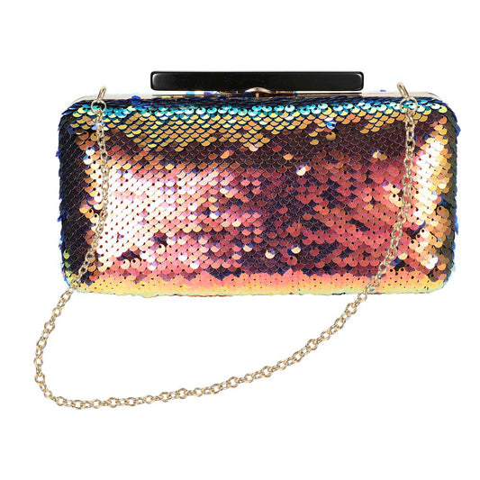Icing Sequin Clutch Bag – Wine Under the Stars