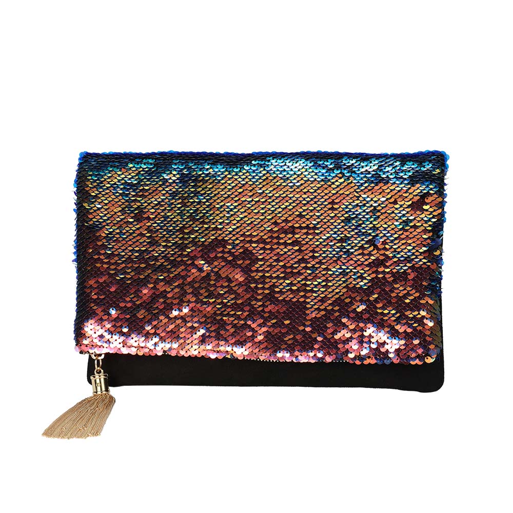 Icing Sequin Clutch Bag – Evening in Paris