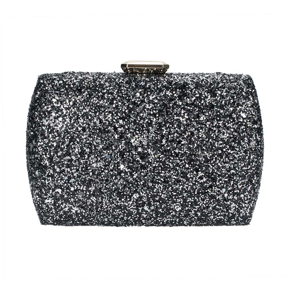 Icing Starry Clutch Bag – Evening Under the Stars (Black)