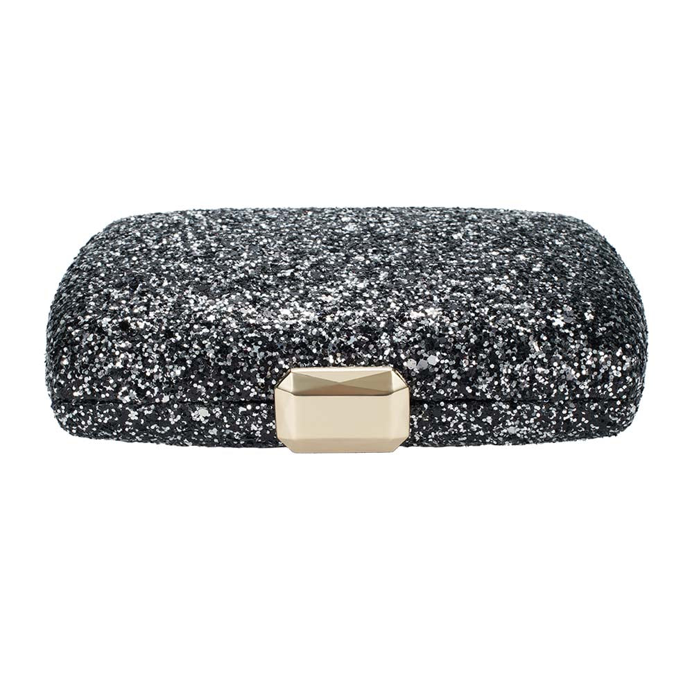 Icing Starry Clutch Bag – Evening Under the Stars (Black)