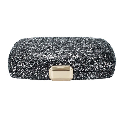 Icing Starry Clutch Bag – Evening Under the Stars (Black)