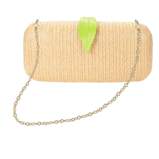 Icing Woven Clutch Bag – Sunday Chic
