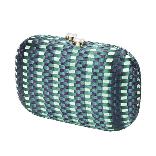 Icing Plaid Clutch Bag – Stroll in Manhattan