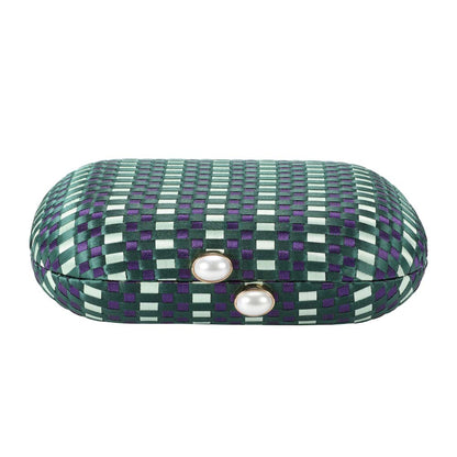 Icing Plaid Clutch Bag – Stroll in Manhattan