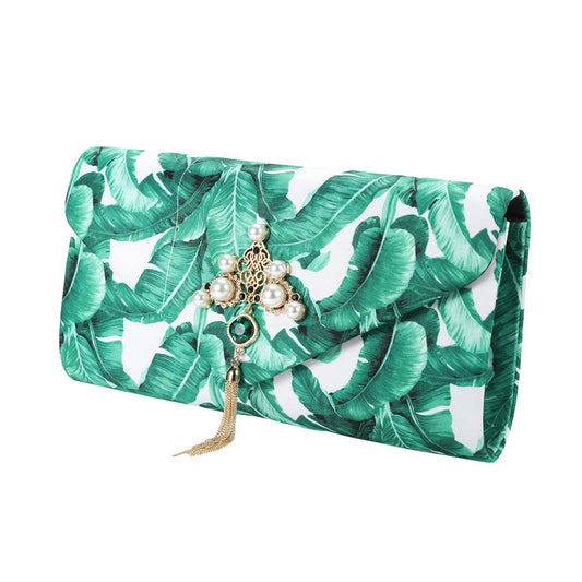 Icing Printed Clutch Bag – Whirlwind Romance