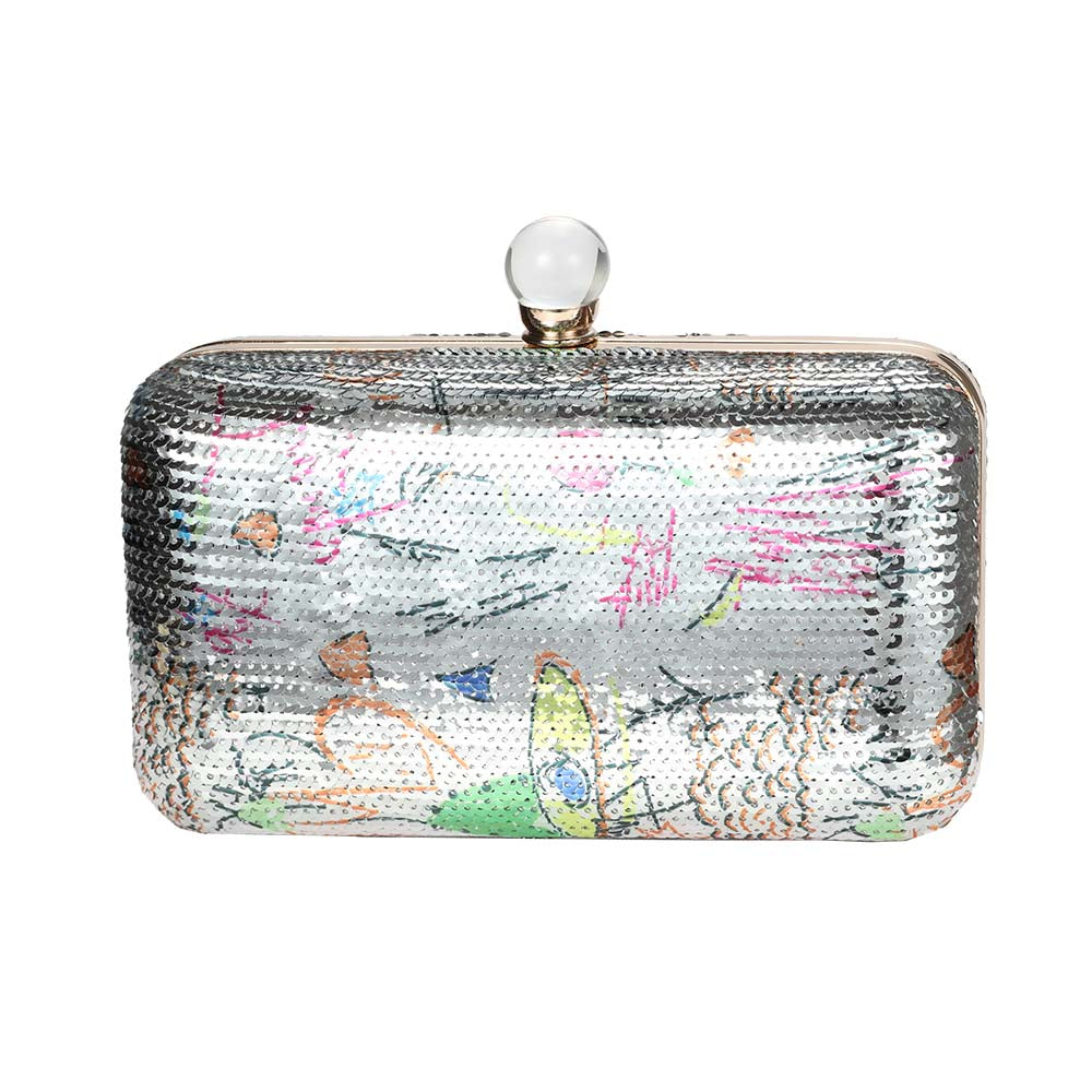 Icing Sequin Clutch Bag – Glam Rock