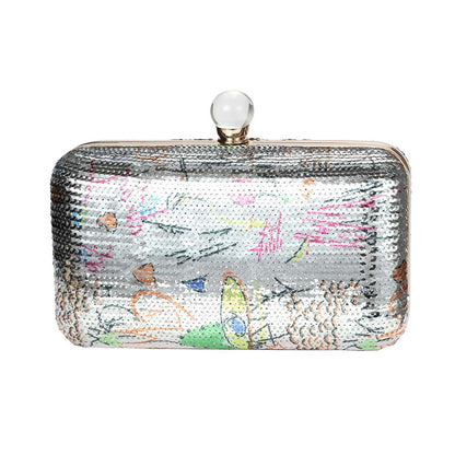 Icing Sequin Clutch Bag – Glam Rock