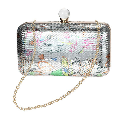 Icing Sequin Clutch Bag – Glam Rock