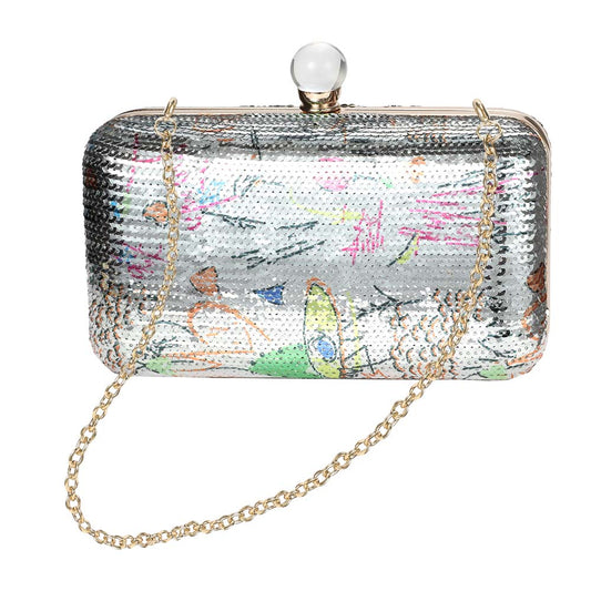 Icing Sequin Clutch Bag – Glam Rock