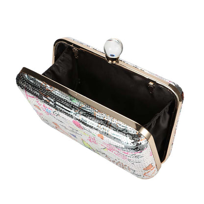 Icing Sequin Clutch Bag – Glam Rock