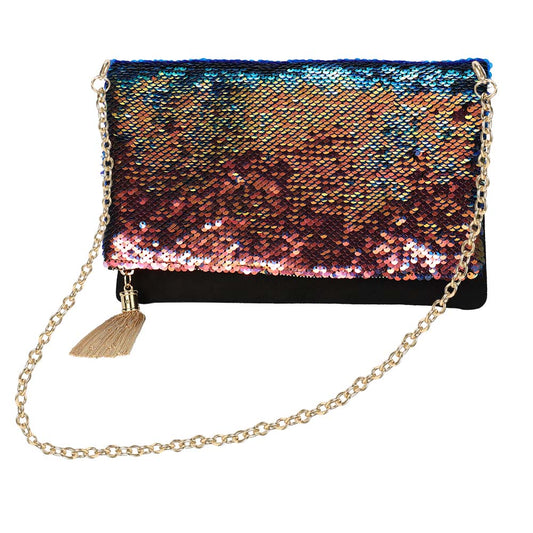 Icing Sequin Clutch Bag – Evening in Paris